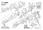 Bosch 3 611 B72 100 GBH 2-24 DRE Rotary Hammer Spare Parts